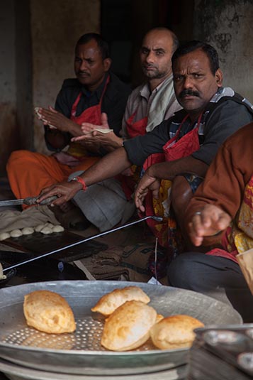 Food Vendors, Durgiana Temple, Amritsar, Punjab, India