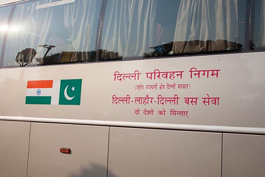 Delhi Lahore Bus, Wagah, Punjab, India