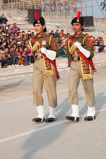 Women Force, Wagah, Punjab, India