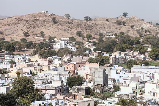 The Town, Seen from Devigarh Fort, Devigarh, Rajasthan, India