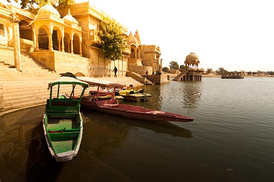 Gadsisar Lake, Jaisalmer, Rajasthan, India