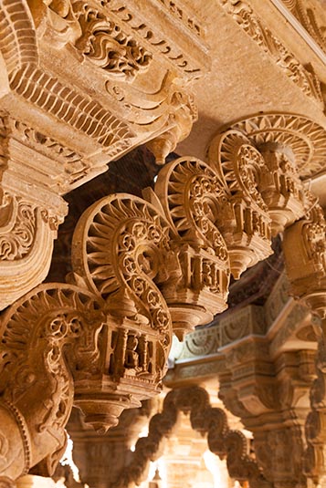 Jain Temple, Jaisalmer Fort, Jaisalmer, Rajasthan, India
