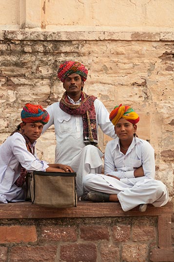 Local Performers, Mehrangarh Fort, Jodhpur, Rajasthan, India