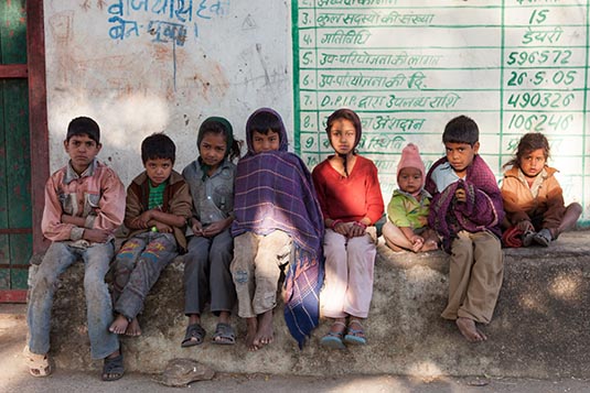 Local Children, Kumbhalgarh, Rajasthan, India