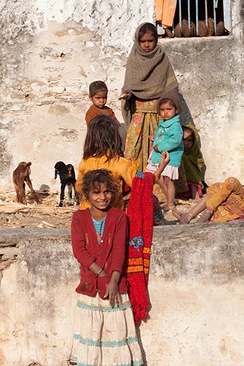 Local Children, Kumbhalgarh, Rajasthan, India