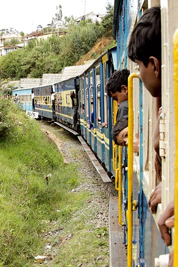 Train Journey, Ooty, Tamil Nadu, India
