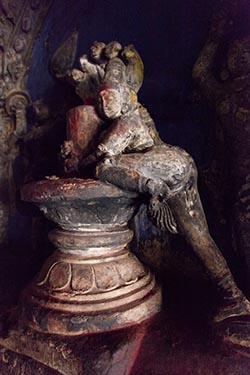 A Sculpture, Brihadeeswarar Temple, Thanjavur, India