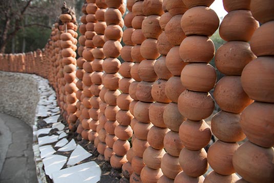 Pots, Rock Garden, Chandigarh, India