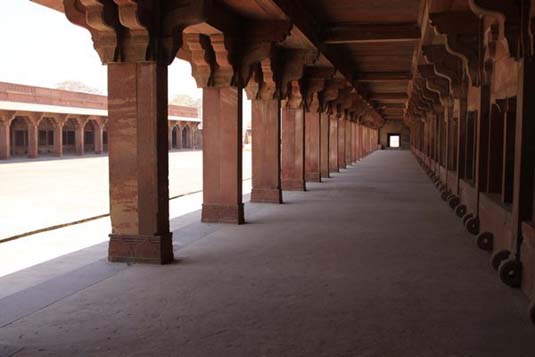 The stables, Fatehpur Sikri, Agra