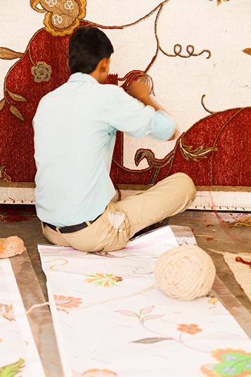 Carpet Weaver, Mirzapur, India