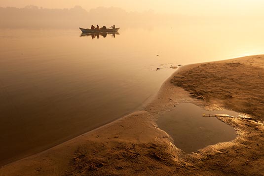 Riverbank, Prayagraj, India