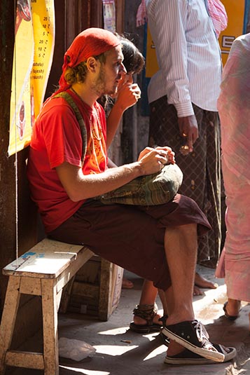 Tourists, Varanasi, India