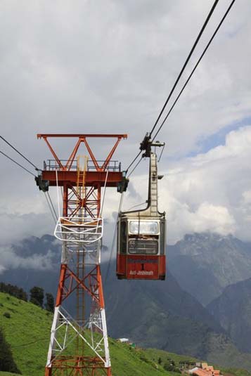 Cable Car, Auli, The Himalayas