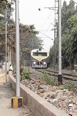 A Local Train, Kolkata, West Bengal, India