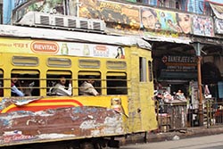 A Tram, Kolkata, West Bengal, India