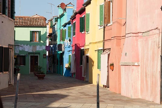 Painted Homes, Burano, Italy