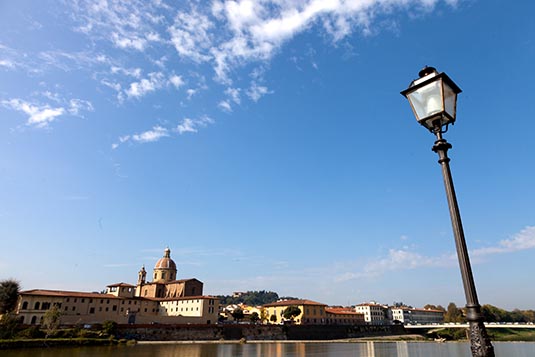 Arno River Front, Florence, Italy