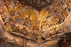 Ceiling, Florence Cathedral, Florence, Italy