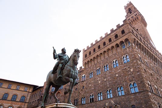 Statue of Duke Cosimo I, Florence, Italy