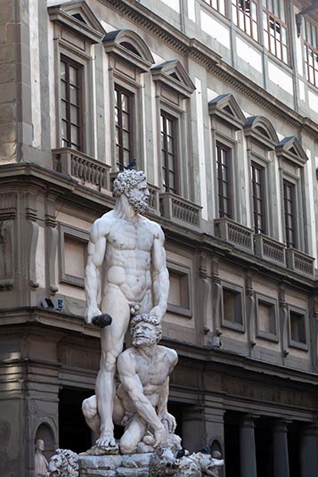 Statue of Hercules and Cacus, Florence, Italy
