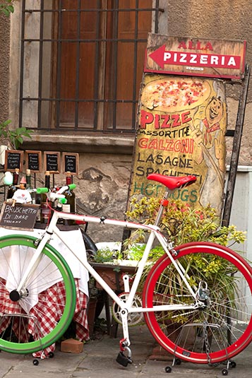 A Restaurant Facade, Pisa, Italy