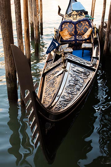 A Gondola, Venice, Italy