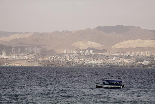 Elat, Israel in View, Aqaba, Jordan