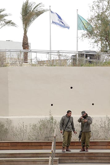 Guarding the Israel Border, Bethany Beyond the Jordan, Jordan