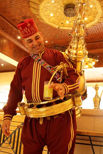 LIme Juice Vendor, Hotel Movenpick, Dead Sea, Jordan