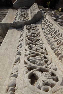 Intricate Carvings, Umm Qays, Jordan