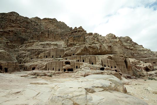 Nabataean Tombs, Petra, Jordan