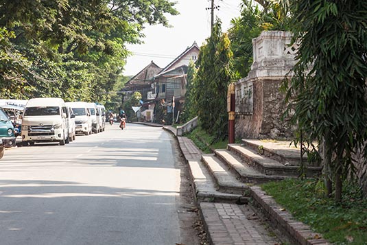 A Street, Luang Prabang, Laos
