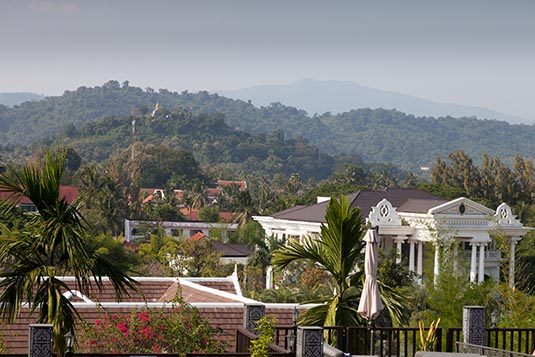 View from Kiridara Resort, Luang Prabang, Laos