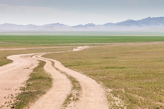 Towards Ongi, Mongolia