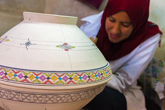 Ceramic Work, Fes, Morocco