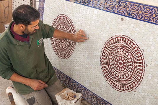 Inlay Work, Fes, Morocco