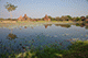 Lake, Aureum Palace, Bagan, Myanmar