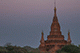 Moonrise, View from Shwesandaw Pagoda, Bagan, Myanmar
