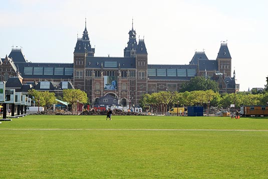 Rijksmuseum, Museumplein, Amsterdam, the Netherlands