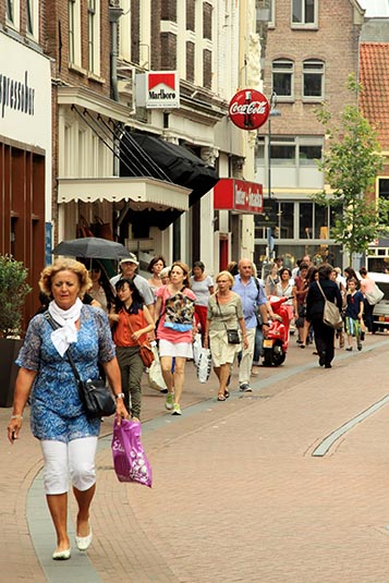 Kruisweg Street, Haarlem, the Netherlands