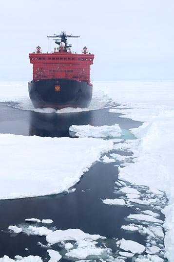 Breaking Ice, 50 Years of Victory, North Pole Expedition