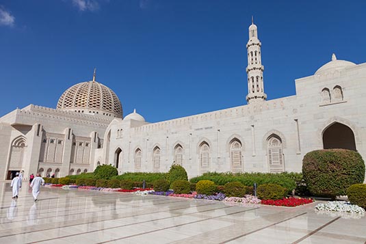 Courtyard, Grand Mosque, Muscat, Oman