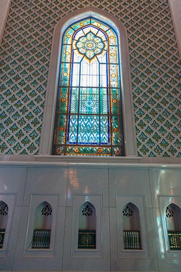 Window, Grand Mosque, Muscat, Oman