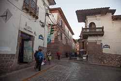 A Street, Cusco, Peru