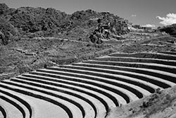 Agricultural Terraces, Inca Settlement, Pisac, Peru