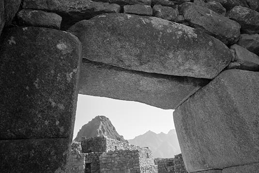A Doorway, Machu Picchu, Peru