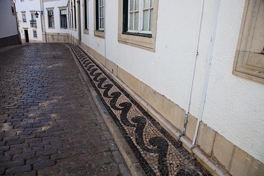 A Street, Faro, Portugal