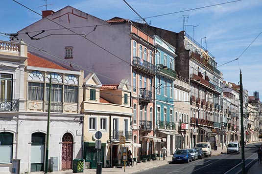 A Street, Lisbon, Portugal