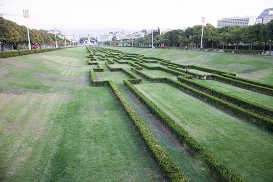 Eduardo VII Park, Lisbon, Portugal