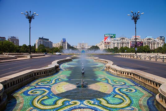 Piata Unirii, Bucharest, Romania